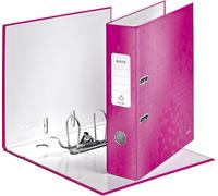 Leitz 180° WOW Lever Arch File - pink metallic, Pink, 80 x 285 x 318 mm, 318 mm, 80 mm