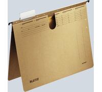 Leitz 1914-00-00 1914 Dossier suspendu ALPHA®, agrafage mécanique, carton natron, brun naturel