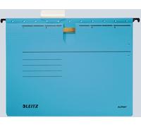 Leitz 1984-00-35 1984 Dossier suspendu ALPHA® - agrafage professionnel, carton Pendarec, bleu