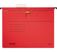 Leitz 1984-30-25 1984 Dossier suspendu ALPHA® - agrafage professionnel, carton Pendarec, 5 pièces, rouge