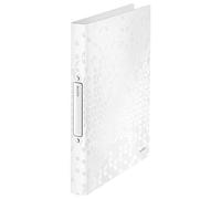 Leitz 2 Ring Binder, Holds up to 190 Sheets, Wow Range, 25 mm Spine, 42570001 -