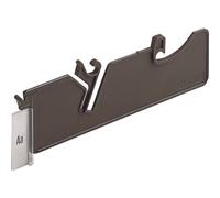 LEITZ 2027-00-75 Carte de visite pour dossier suspendu DIN A4, marron,