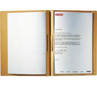 LEITZ 2187-00-00 Leitz 2187 Classeur à levier Combi - agrafage commercial et administratif, carton natron, nat