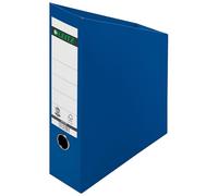 Leitz 24230035 Lot de 10 porte-revues en carton rigide pliable Bleu Largeur de dos 80 mm Format A4