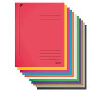 Leitz 25 X Chemise À Lamelle Fresh, Format A4, Carton, Orange, En