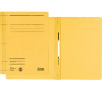 Leitz 3000-00-15 Classeur à levier Rapid - A4, 250 feuilles, agrafage mécanique, carton de Manille (RC), jaune