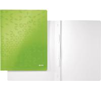 LEITZ 3001-00-54 Classeur à levier WOW, DIN A4, carton, vert