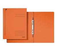 Leitz 3040-00-45 3040 Farde à spirales - A4, 250 feuilles, agrafage mécanique, carton recyclé, orange