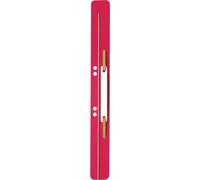 Leitz 37110025 3711 Bande d'agrafes à accrocher - longue, PP, rouge, 25 pièces