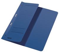 Leitz 3741-00-35 3741 Farde à oeillets, 1/2 couverture avant, A4, agrafage officiel, carton manila, bleu