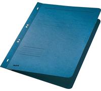 Leitz 3742-00-35 3742 Farde à oeillets, 1/1 recto, A4, agrafage commercial ou administratif, carton manila, bleu