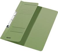 Leitz 3744-00-55 3744 Farde à fentes, 1/2 couverture avant, A4, agrafage mécanique, carton manila 250 g/m2, vert