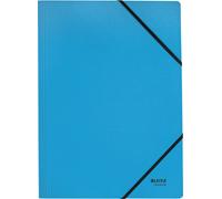 Leitz 3908-00-35 3908 Classeur à levier Recycle - A4, 250 feuilles, élastique, carton (RC), sans incidence sur le climat, bleu