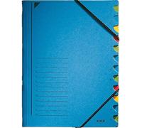 Leitz Classeur trieur 3912-00-35 format A4 12 compartiments Bleu