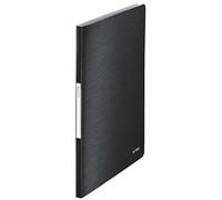 Leitz 39580094 Style Display Book, noir satiné, 20 pochettes, 1 pièce