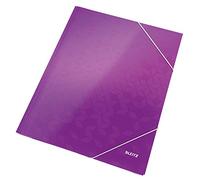 Leitz 39820062 Chemise 3 Rabats Pourpre