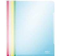 Leitz Pochettes transparentes 4153/99 - Lot de 100 - Assortiment coloré