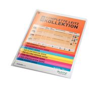 Leitz 4155-00-00 Pochette transparente Super Premium A5 PVC indélébile incolore