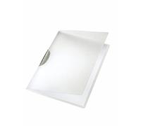 LEITZ 41750185 - Dossiers CLASSIC PP rígido clip plástico DIN A4 capacidad 30 hojas color clip gris