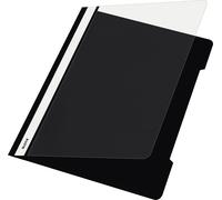 LEITZ 4191-00-95 25 LEITZ Classeurs à levier 4191 plastique noir DIN A4