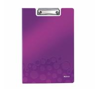 LEITZ 4199-00-62 Klemmbrett-Mappe WOW, DIN A4, Polyfoam, violett