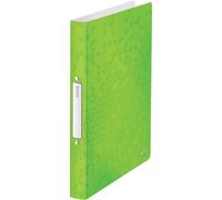 Leitz 42570054 A4 2 Ring Binder, Holds Up to 190 Sheets, WOW Range, 25 mm Spine,