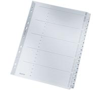 Esselte-leitz 43260000 trieur a4 20 onglets en carton (gris) G