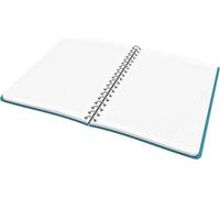 Leitz 4484-00-61 Bloc de collage Cosy - B5, 80 feuilles, 100 g, damier, bleu