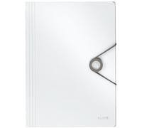Leitz 4563-10-01 4563 Fardes à trois rabats Solid - A4, PP, blanc
