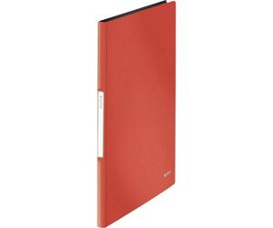 LEITZ 45641020 - Carpeta de fundas SOLID PP 20 fundas DIN A4 color rojo