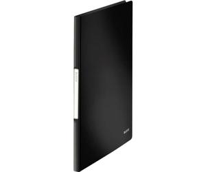 LEITZ 45641095 - Carpeta de fundas SOLID PP 20 fundas DIN A4 color negro