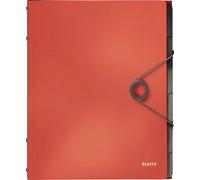 Leitz 4569-10-20 Trieur rouge clair DIN A4 polypropylène Nombre de