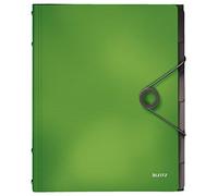 Leitz Classeur SOLID 45691050 PP A4 6 séparateurs vert