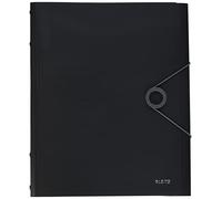 LEITZ 45691095 - Carpeta clasificador SOLID PP 6 separadores DIN A4 color negro