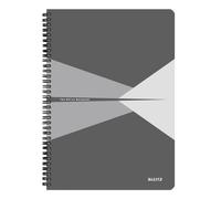 LEITZ 4648-00-85 Leitz College Bloc Office Card A4 ligné, gris