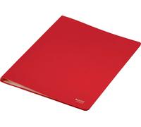 Leitz 4677-00-25 4677 Chemise à pochettes Recycle - A4, 40 pochettes, PP, neutre pour le climat, rouge