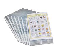 LEITZ 4700-00-03 100x Pochettes 4700 transparentes grainées