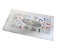 Leitz 4703-00-00 4703 Pochette standard, A3 paysage, PP, grainée, indélébile, incolore