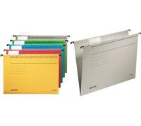 [Ref:19853055] LEITZ Lot de 5 dossiers suspendus en carton 225g Alpha Vert