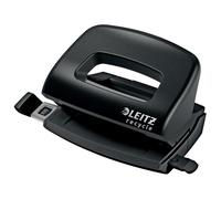 Leitz Perforatrice NeXXt Recycle Mini – 10 feuilles A4, 100% recyclable, Noir