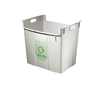 Leitz 52090085 Bac a Recyclage en Plastique 40 l - Gris
