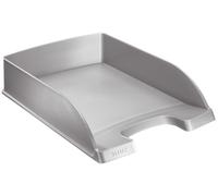 Leitz 5227-00-84 5227 Corbeille à courrier Standard Plus - A4, polystyrène, argent