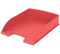 Leitz 5227-50-20 5227 Corbeille à courrier Recycle - A4, PP, sans impact sur le climat, rouge