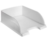 Leitz 5233-00-01 5233 Corbeille à courrier Jumbo Plus - A4, extra-haut, polystyrène, blanc