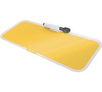 LEITZ 5269-00-19 LEITZ tableau mémo en verre Cosy pour le bureau, jaune