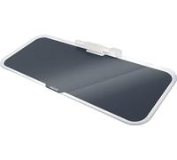 LEITZ 5269-00-89 Tableau mémo en verre Cosy pour le bureau, gris
