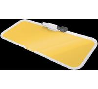Leitz 52690019 Protection De Bureau Verre Jaune