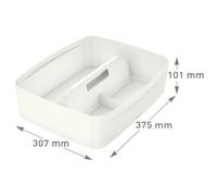 LEITZ 5322-40-01 Insert MyBox pour boîte de rangement 6,0 l blanc 37,5 x 30,7 x 10,1 cm