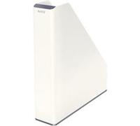 Leitz Porte-revues WOW Duo 53621001 – polystyrène blanc/gris, DIN A4 & C4, 1 pièce