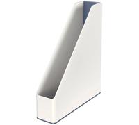 Leitz 53621001 WOW Duo Fichier De Magazine A4 C4 Blanc Gris Polystyrène 1 Unité
